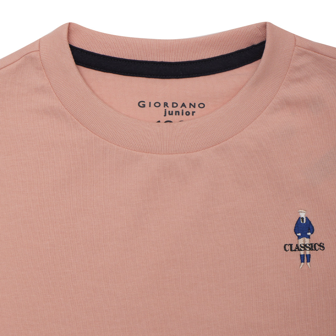 GIORDANO Junior Classic Man Crew Neck Tee (03025629)