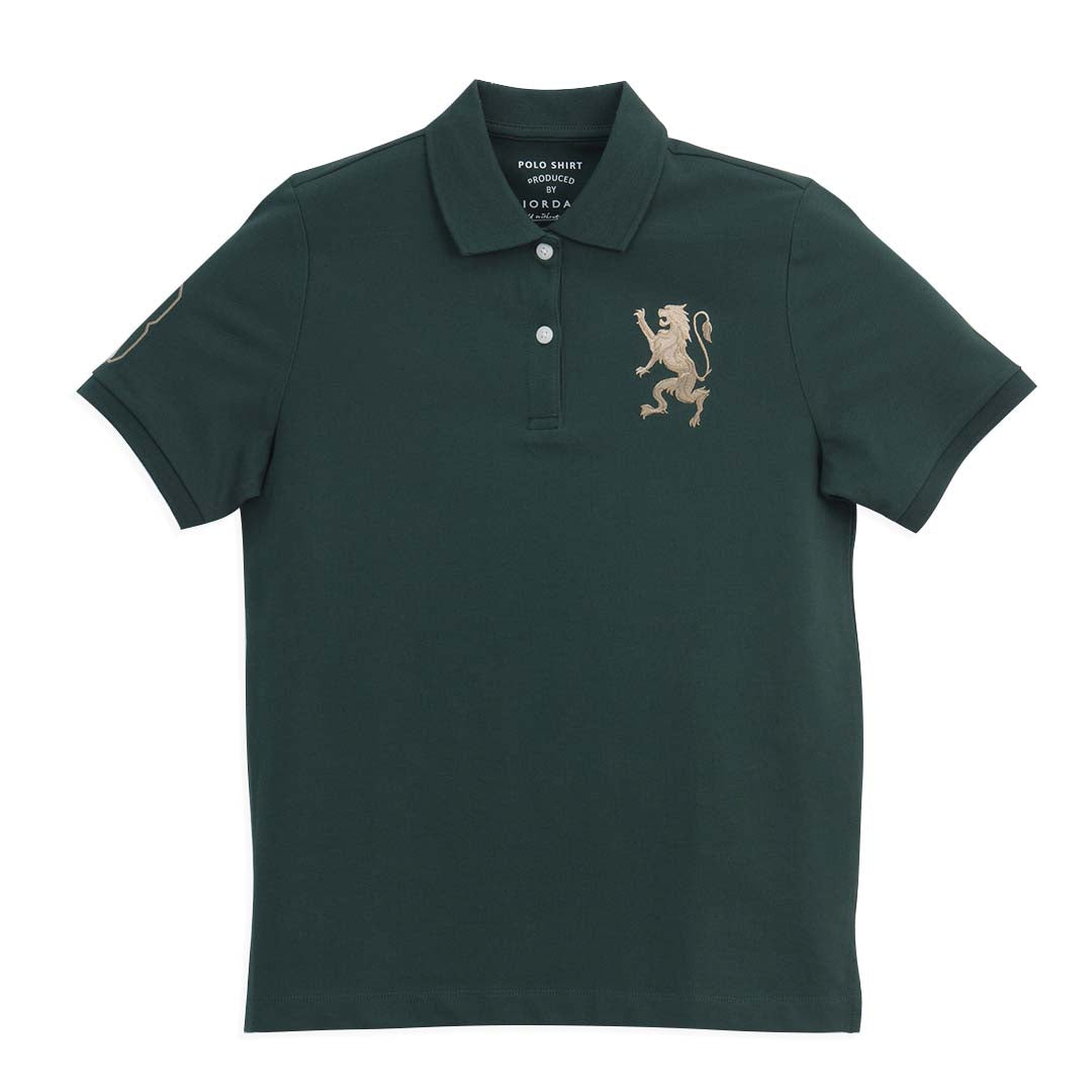 GIORDANO Women's Comfort Fit 3D Lion Polo (05316227)