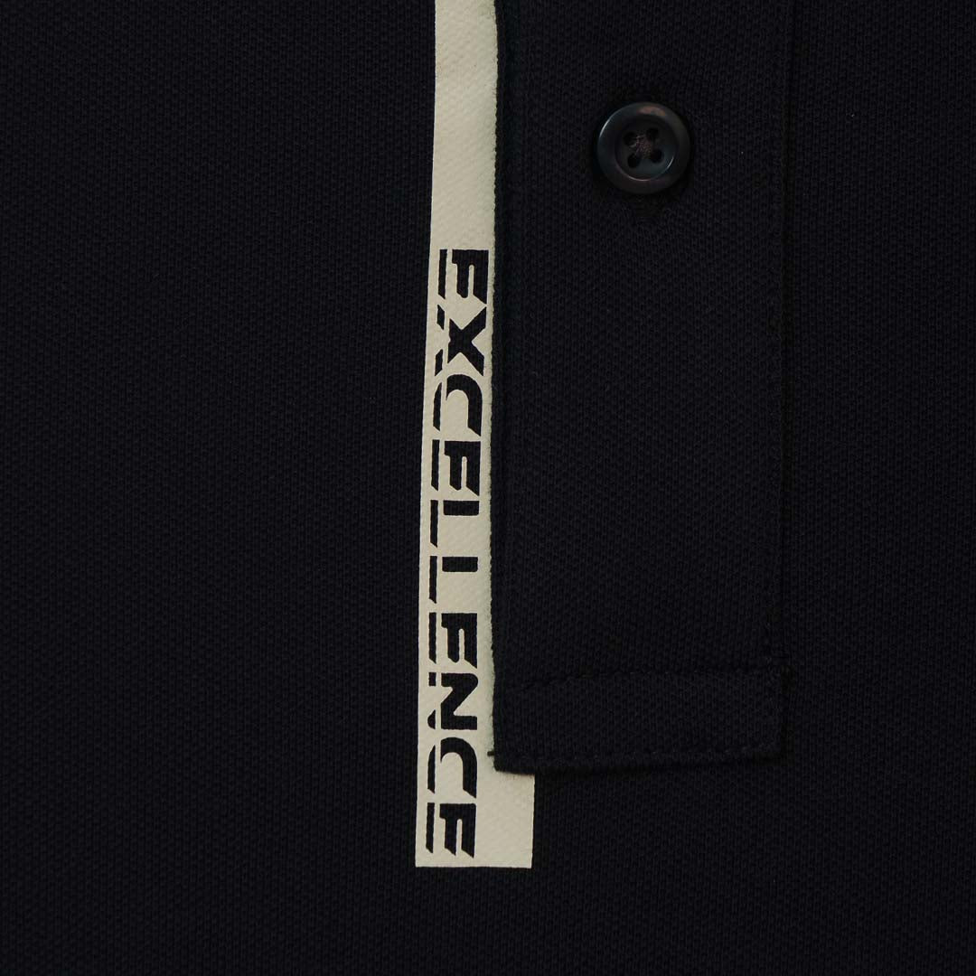 GIORDANO Men's Cotton Lycra Slim Fit Bold Polo (01015332)