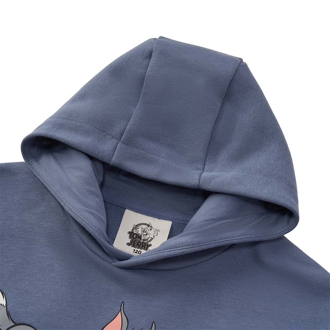 GIORDANO Junior Tom and Jerry French Terry Relax Fit Printed Hoodie (03086614)