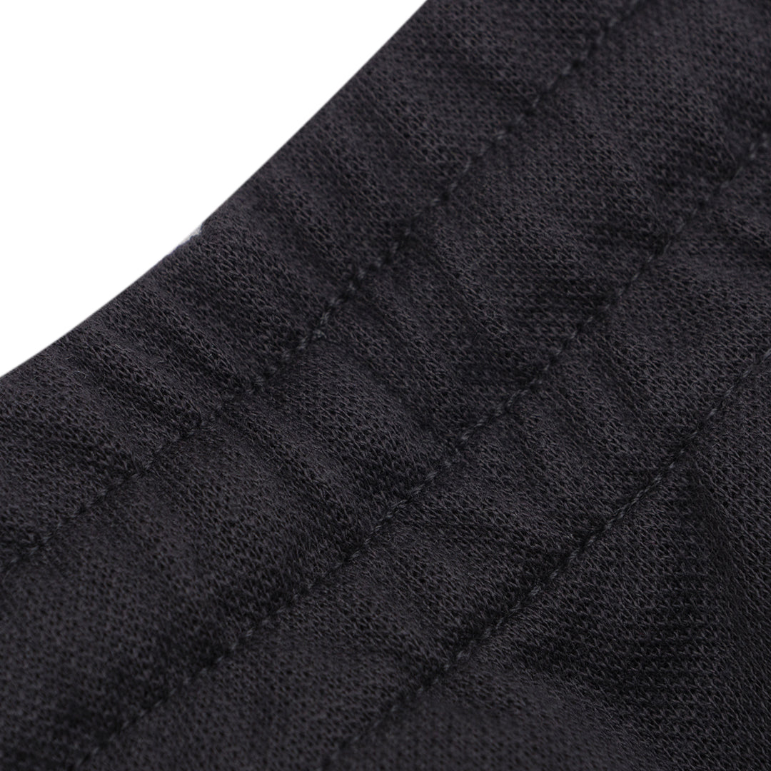 GIORDANO Men's Jacquard Interlock Mid Rise Relax Straight Jogger Pants (01115122)