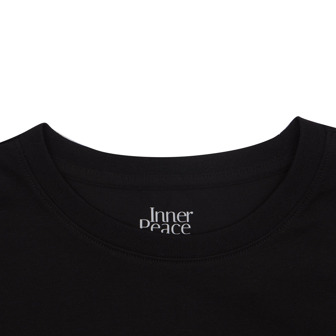 GIORDANO Women's Sorona Boyfriend Fit Printed Tee (05395208) - 05 - Signature Black