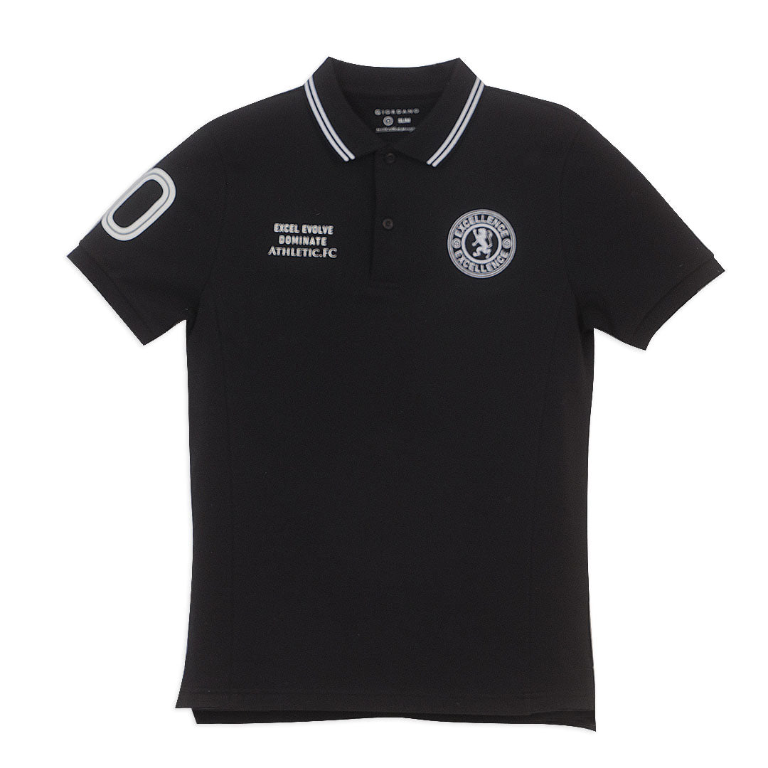 GIORDANO Men's Cotton Lycra Short Sleeve Embroidery World Cup Polo (01016185)