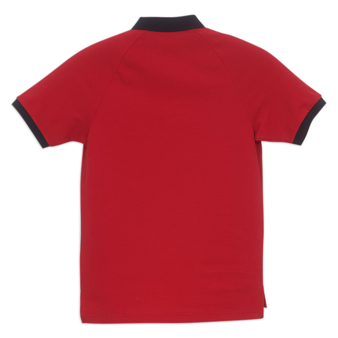 GIORDANO Men's Cotton Lycra Short Sleeve Embroidery World Cup Polo (01016180)