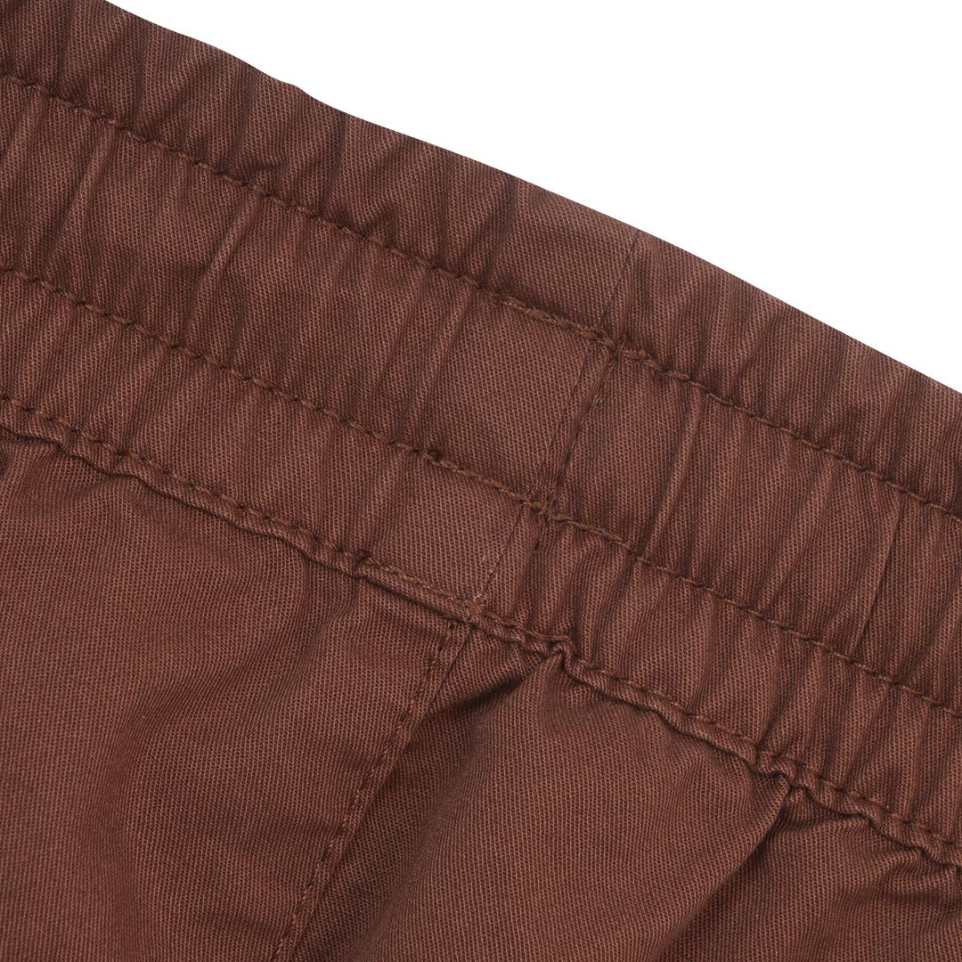 GIORDANO Men's Cotton Twill Mid Rise Regular Tapered Crop Pants (01126003)