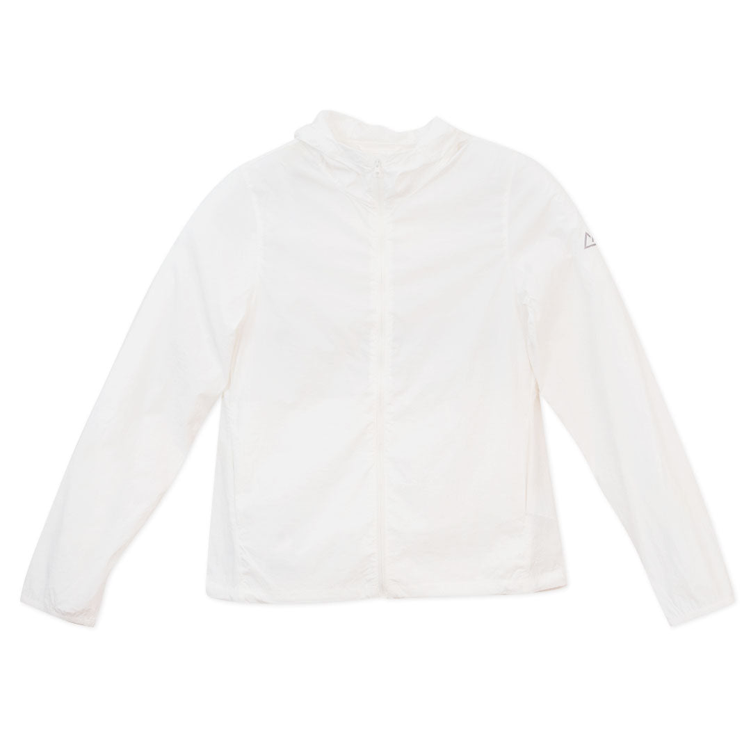 GIORDANO Women's Nylon Full Zip Comfort Fit Windbreaker (05376006)