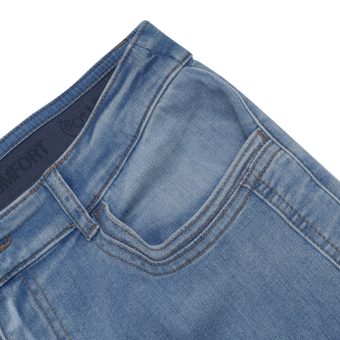 GIORDANO Women's High Waist Wide Leg Denim Pants (05415039)