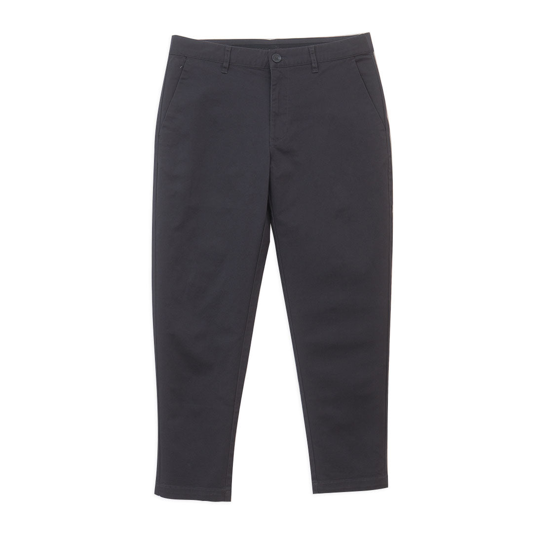 GIORDANO Men's Cotton Spandex Twill Low Rise Slim Tapered Crop Pants (01126006)