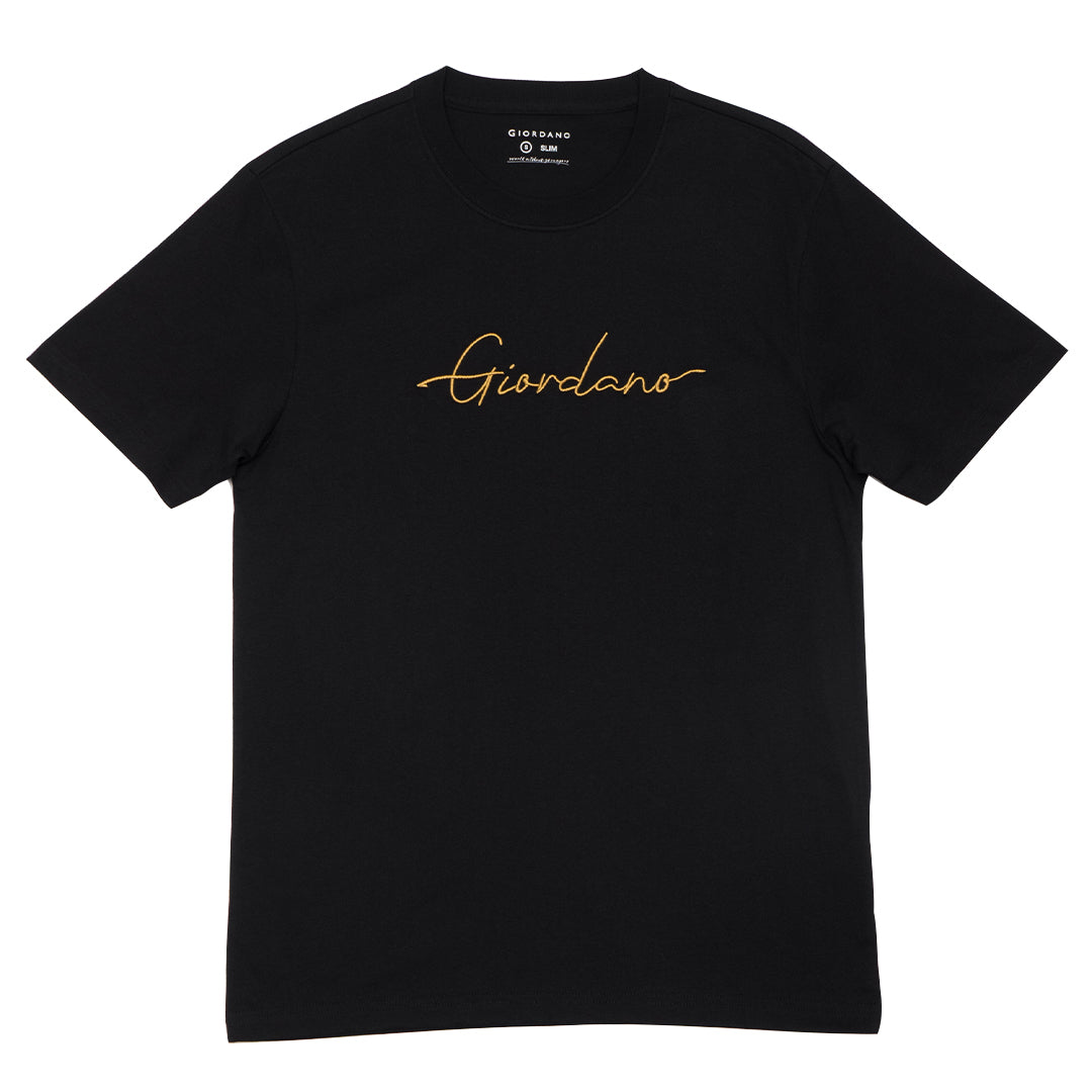 GIORDANO Men's Signature Logo Tee (01095203)