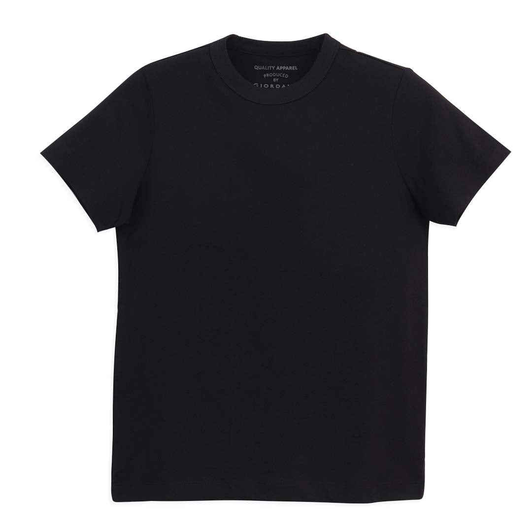 GIORDANO Women's Cotton Jersey Crew Neck Comfort Fit Tee (05326246)