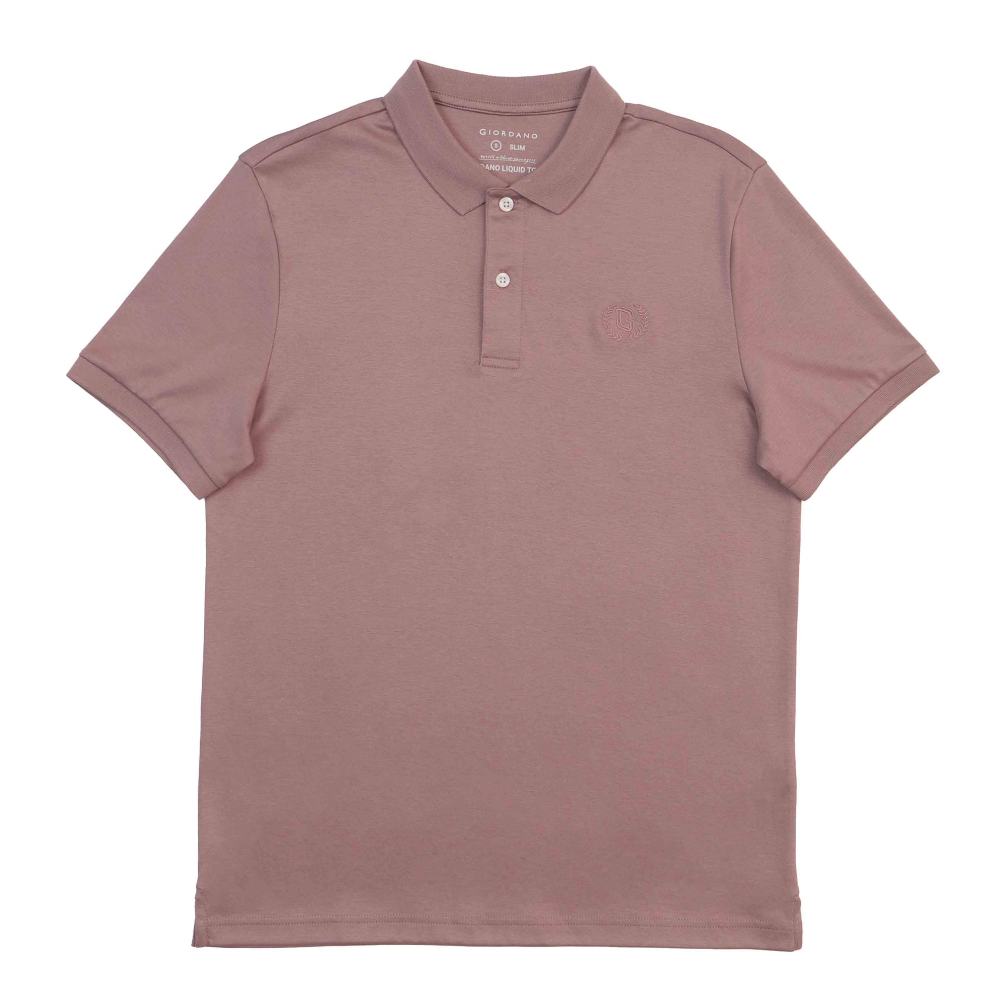 GIORDANO Men's Liquid Touch Slim Fit Polo (01015291)