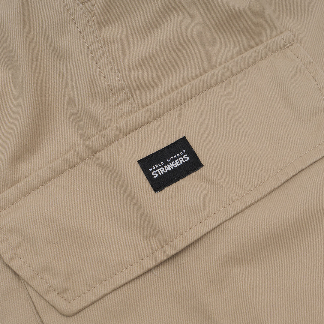 GIORDANO Men's Cotton Twill Mid Rise Relax Fit Cargo Shorts (01105201)