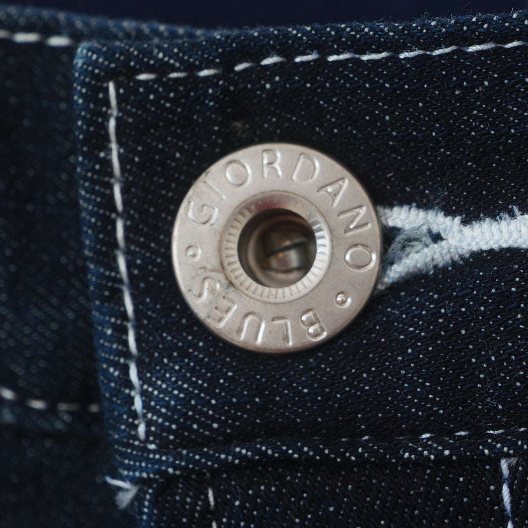 GIORDANO Men's Cotton Spandex Denim Low Rise Skinny Tapered Fit Jeans (01112028)