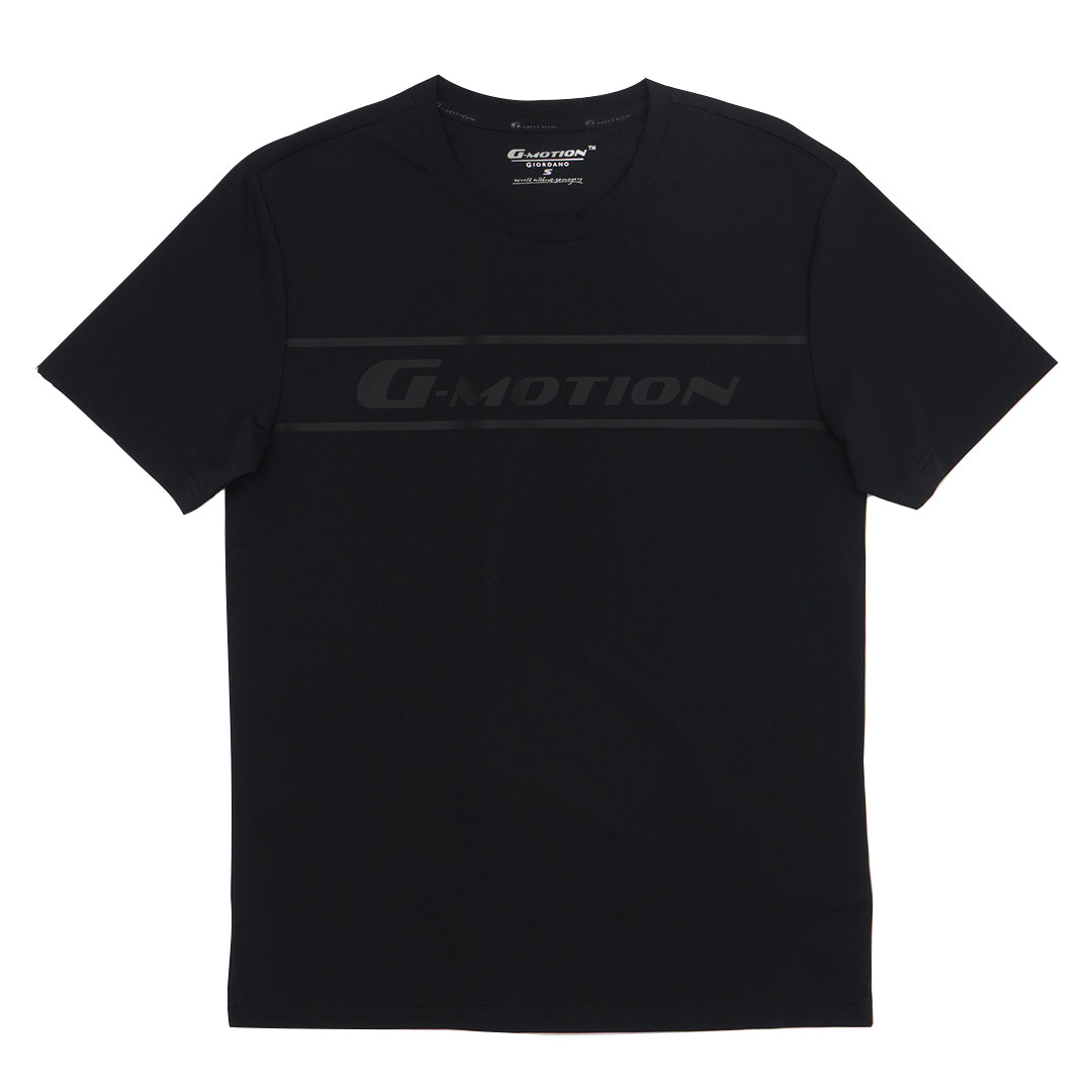 GIORDANO Men's G-Motion Nylon Spandex Pique Printed Tee (01095402)