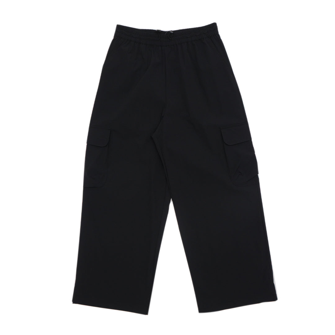GIORDANO Women's Nylon Spandex High Waist Wide Leg  Cargo Pants (05415005)