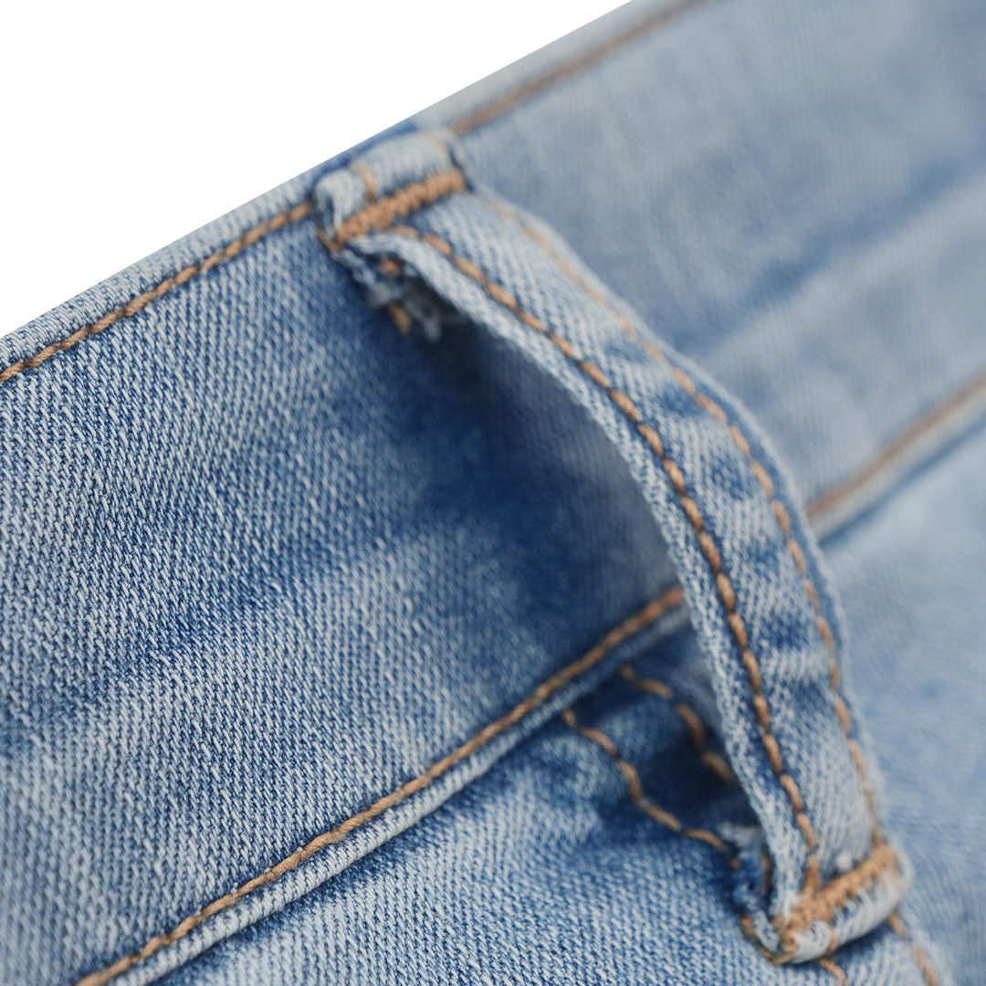 GIORDANO Men's Cotton Spandex Denim Mid Rise Regular Straight Fit Jeans (01113011)