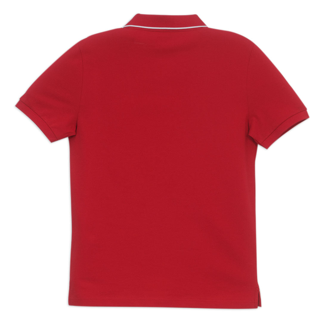GIORDANO Men's Cotton Lycra Short Sleeve Embroidery World Cup Polo (01016184)