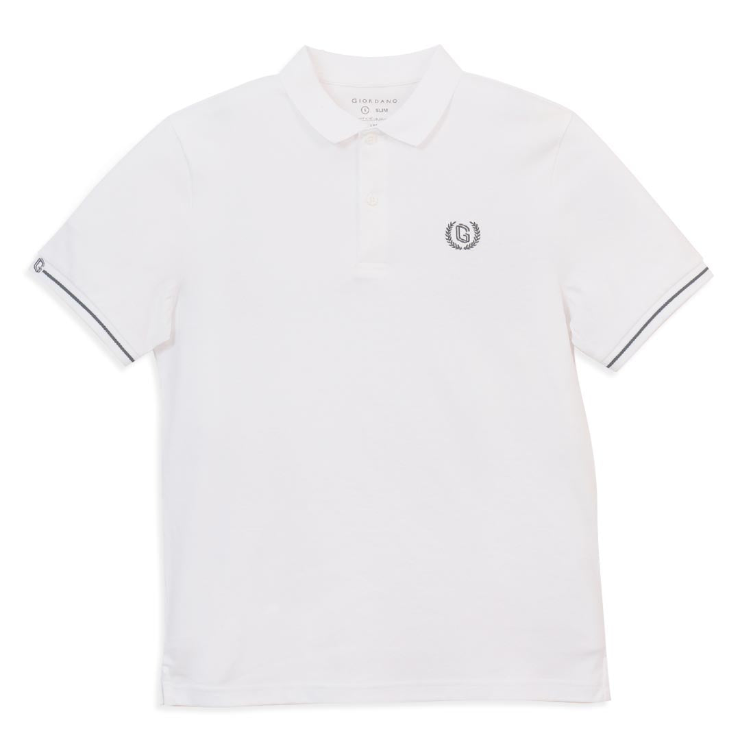 GIORDANO Men's Liquid Touch Slim Fit Polo (01016285)