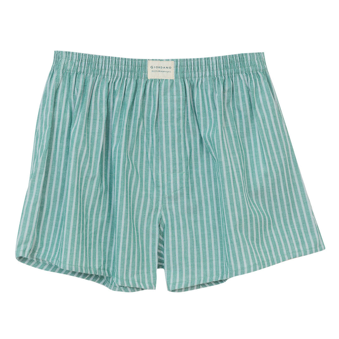 GIORDANO Men's Cotton Poplin 3 in a Pack Boxer Shorts (01176119)