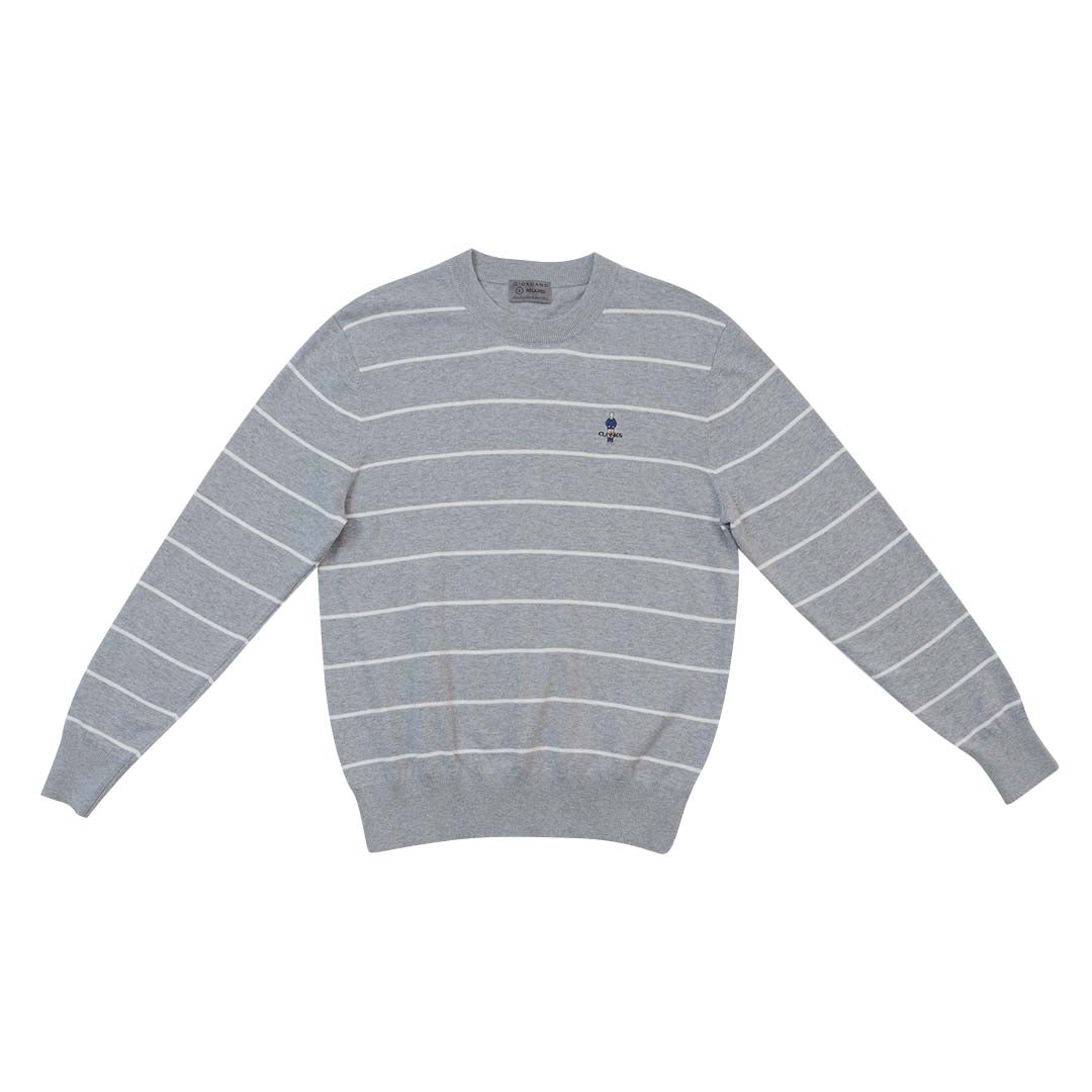 GIORDANO Men's Classic Man Stripe Knitwear Pullover (01055605)