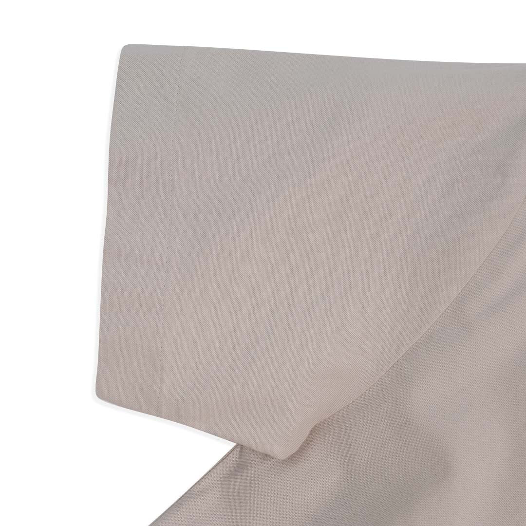 GIORDANO Women's Frog Stretch Oxford Notch Collar Short Sleeves Loose Fit Eco Soft Shirt (05346228)