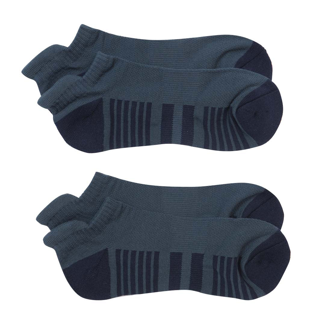 GIORDANO Men's 2 Pair in a Pack Ped Socks  (01155022)