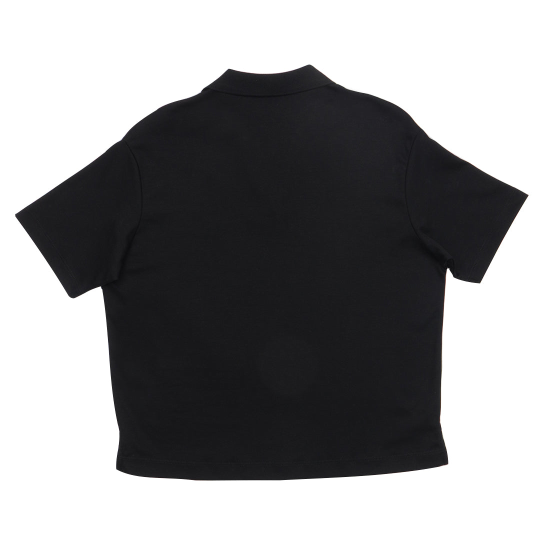 GIORDANO Women's Liquid Touch V-Neck Boyfriend Fit Polo (05315378)