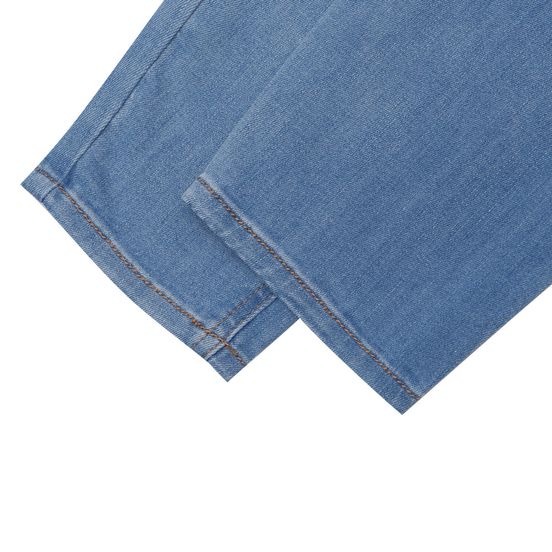 GIORDANO Women's Denim High Waist Slim Tapered Fit Jeans (05415031)