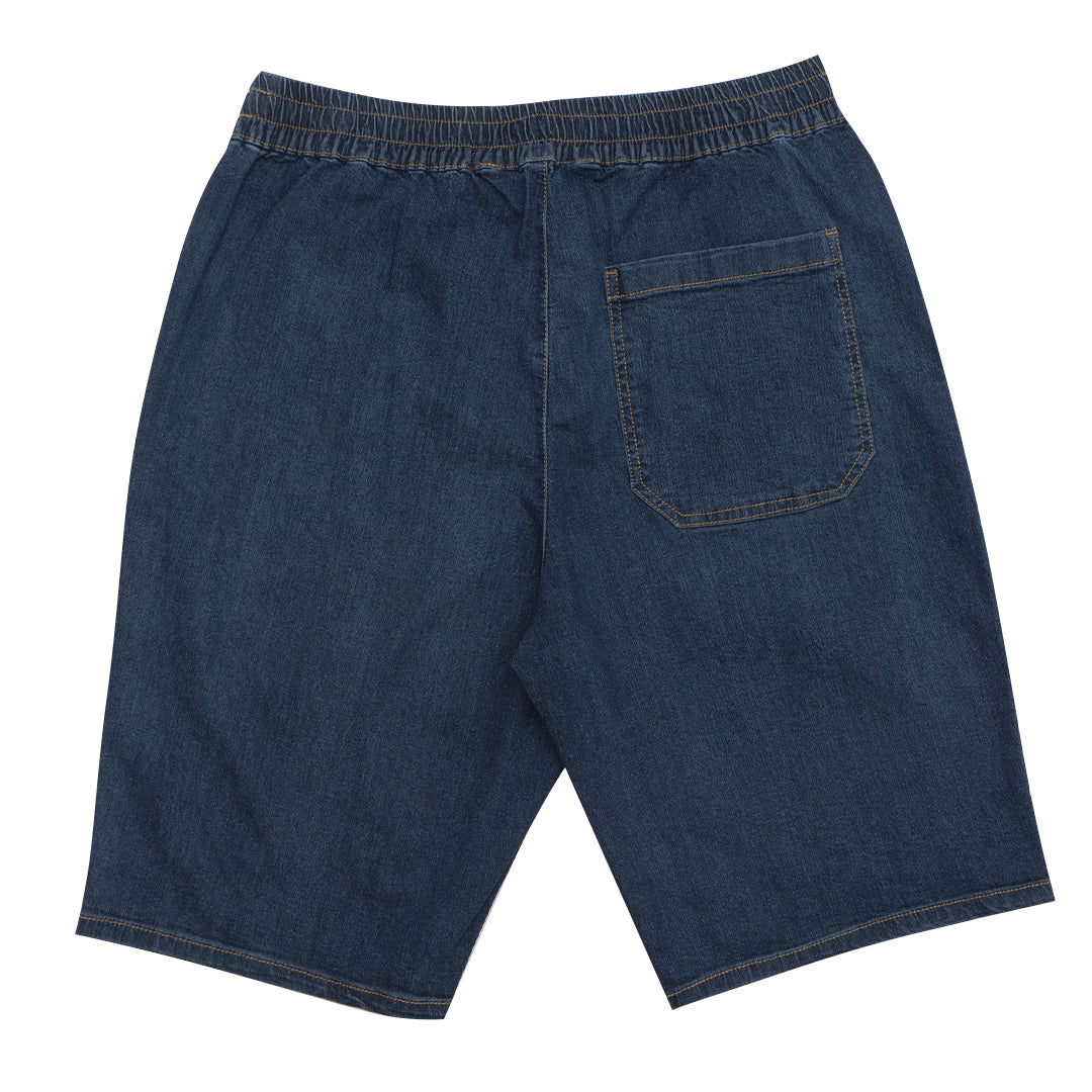 GIORDANO Men's Denim Mid Rise Relax Fit Bermuda Shorts (01105216)