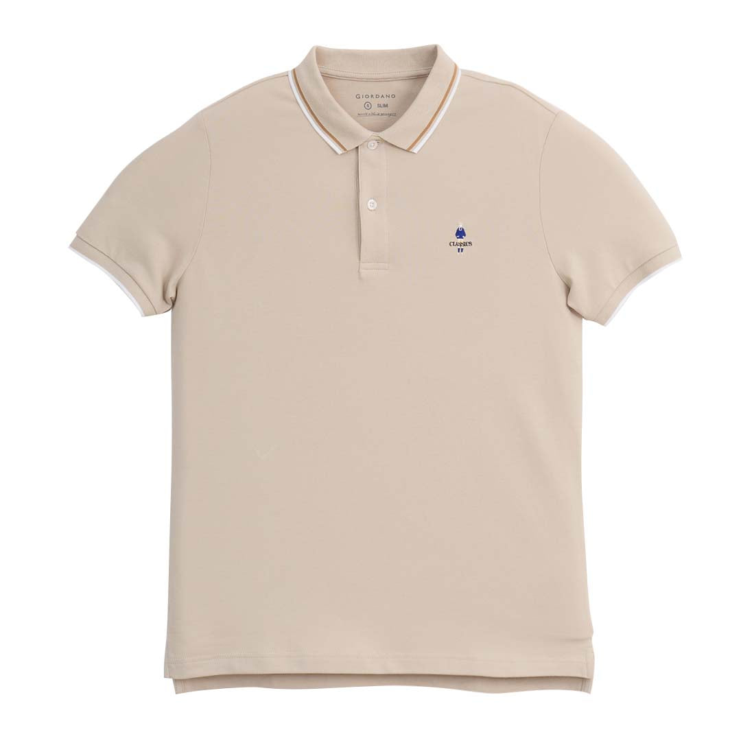 GIORDANO Men's Classic Man Slim Fit Polo (01015260)