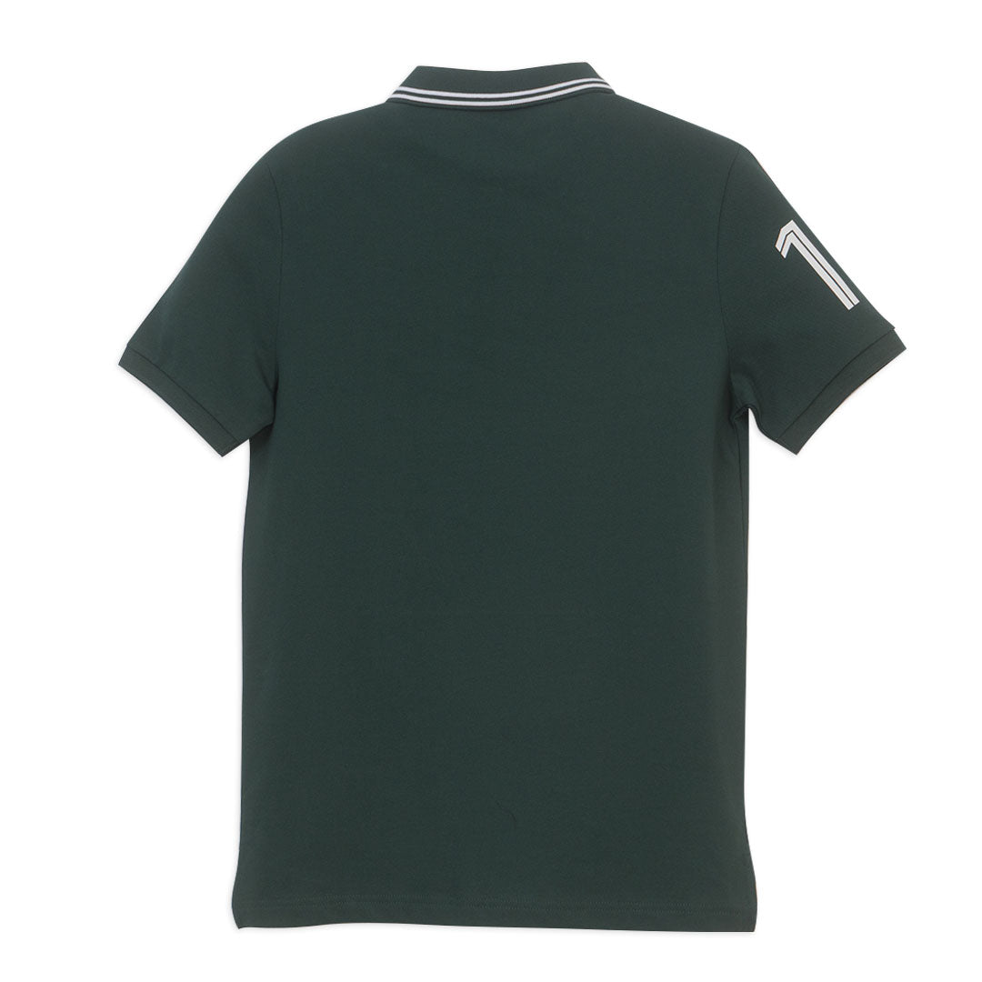 GIORDANO Men's Cotton Lycra Short Sleeve Embroidery World Cup Polo (01016185)