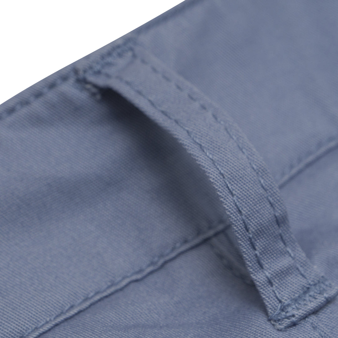 GIORDANO Women's Classic Man Cotton Spandex Mid Rise Slim Fit Bermuda Shorts (05405242)