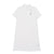 GIORDANO Women's Frog Polo Sweat Mark Free Dress in White