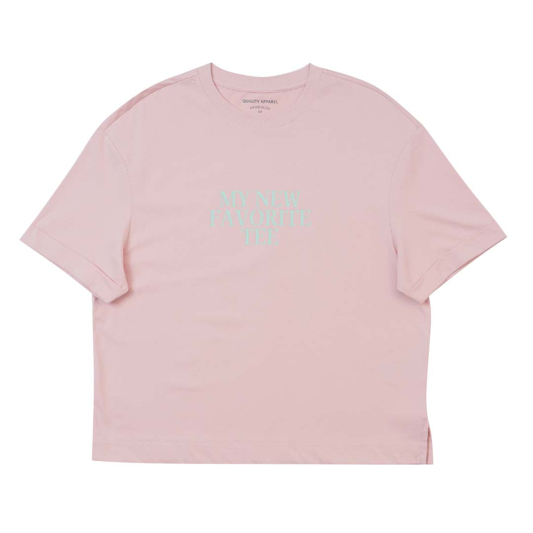GIORDANO Women's Sorona Jersey Crew Neck Loose Fit Printed Tee  (05325254)