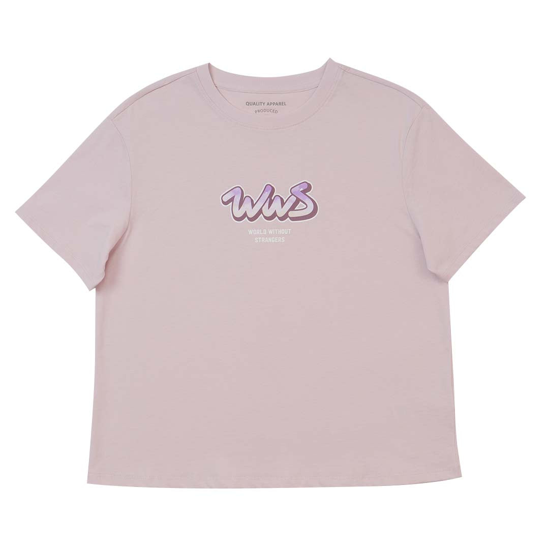 GIORDANO Women's WWS Boyfriend Fit Printed Tee  (05395314)