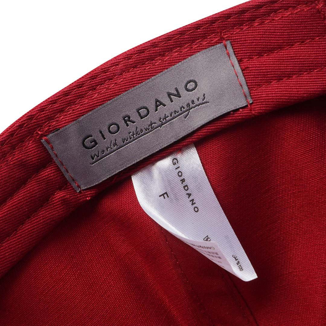 GIORDANO Men's Embroidery Cap (01206001)