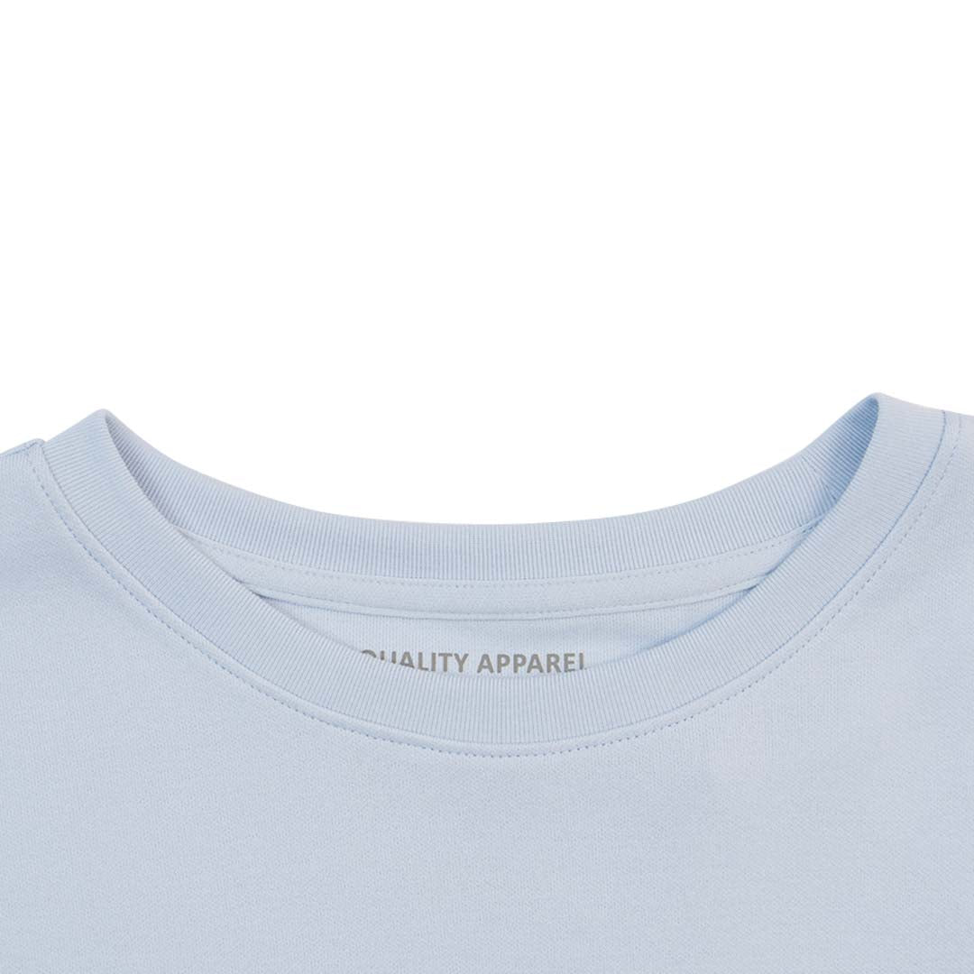 GIORDANO Women's Cotton Polyester Crew Neck Loose Fit Stripe Tee (05325269)