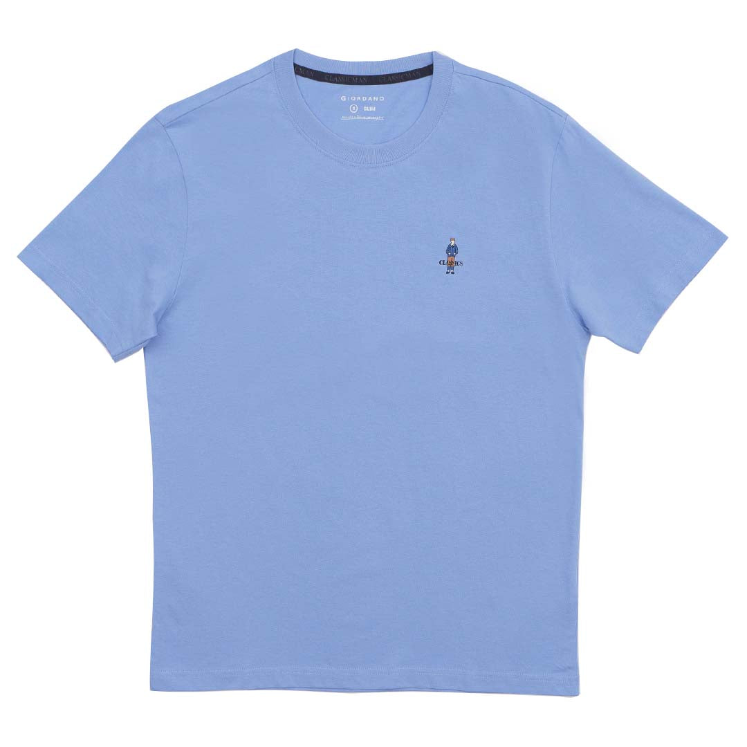 GIORDANO Men's Classic Man Crew Neck Tee (01025629)