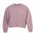 GIORDANO Women's Cotton Polyester French Terry Crew Neck Loose Fit Pullover (05325617)