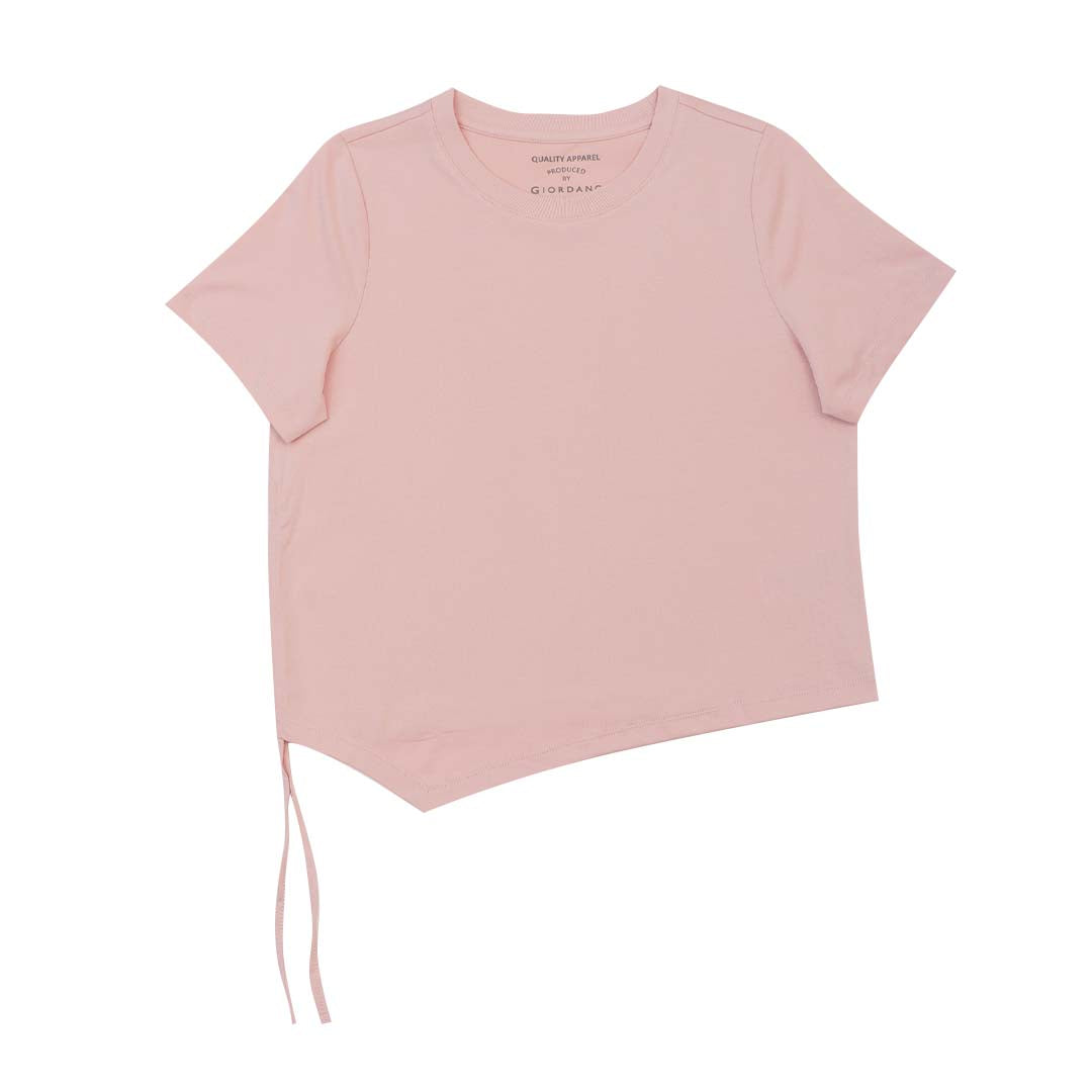 GIORDANO Women's Sorona Jersey Crew Neck Comfort Fit Tee (05325253)