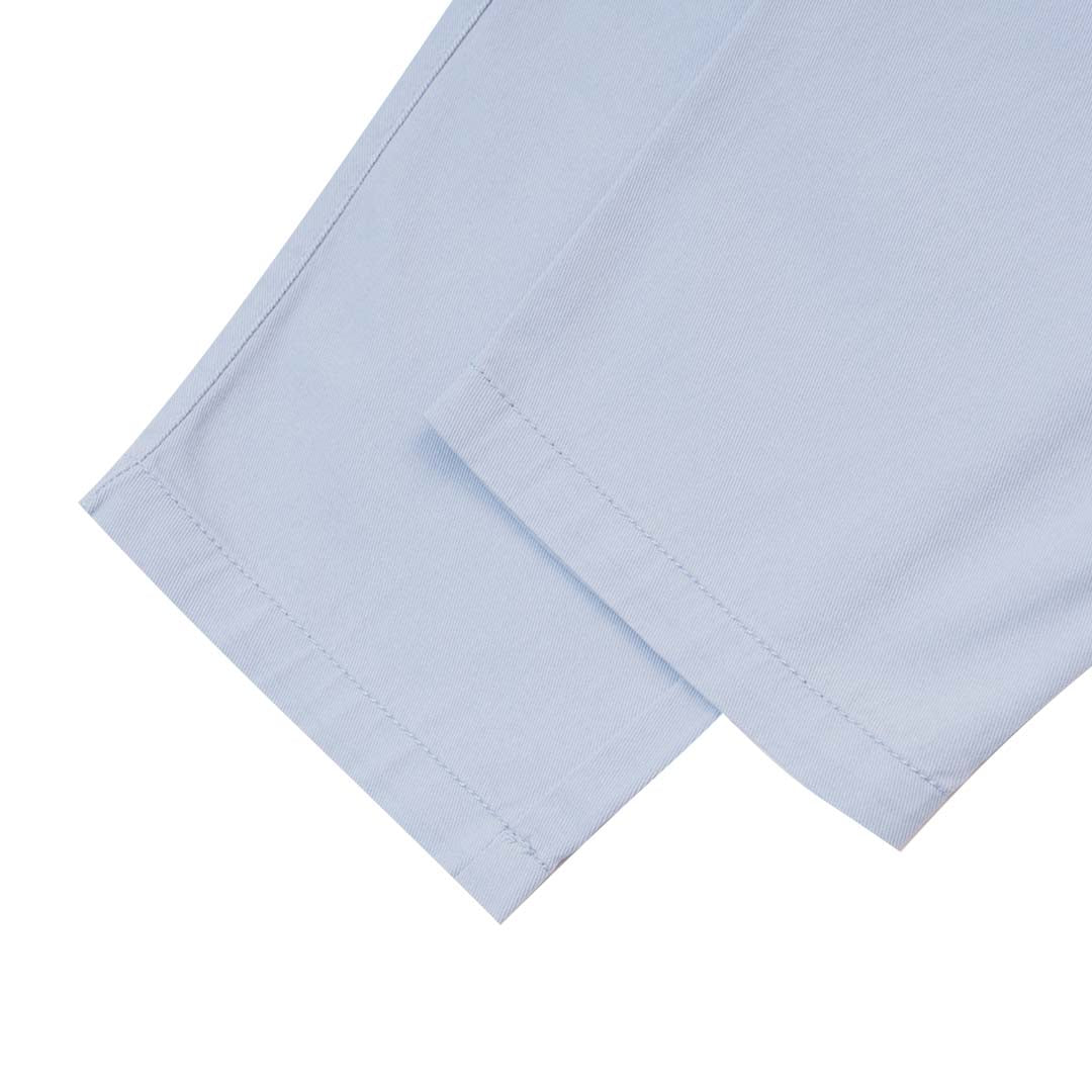 GIORDANO Women's Cotton Twill Mid Rise Relax Tapered Fit Audrey Pants (05425222)