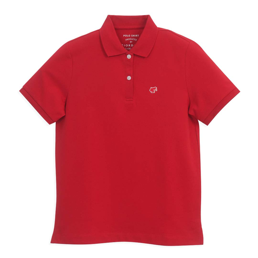 GIORDANO Women's Frog Comfort Fit Polo (05316266)
