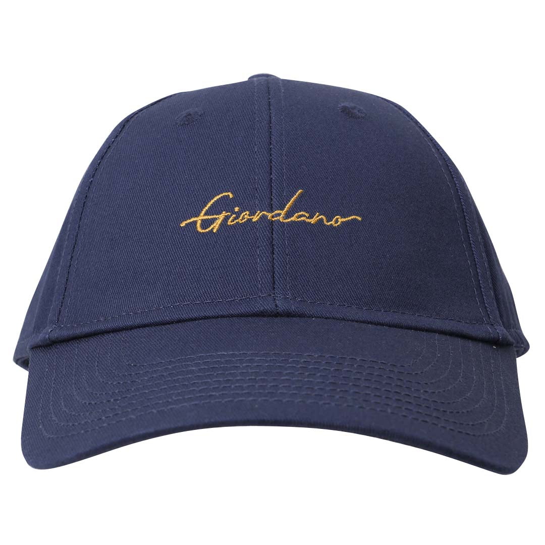 GIORDANO Men's Signature Logo Embroidery Cap (01206005)