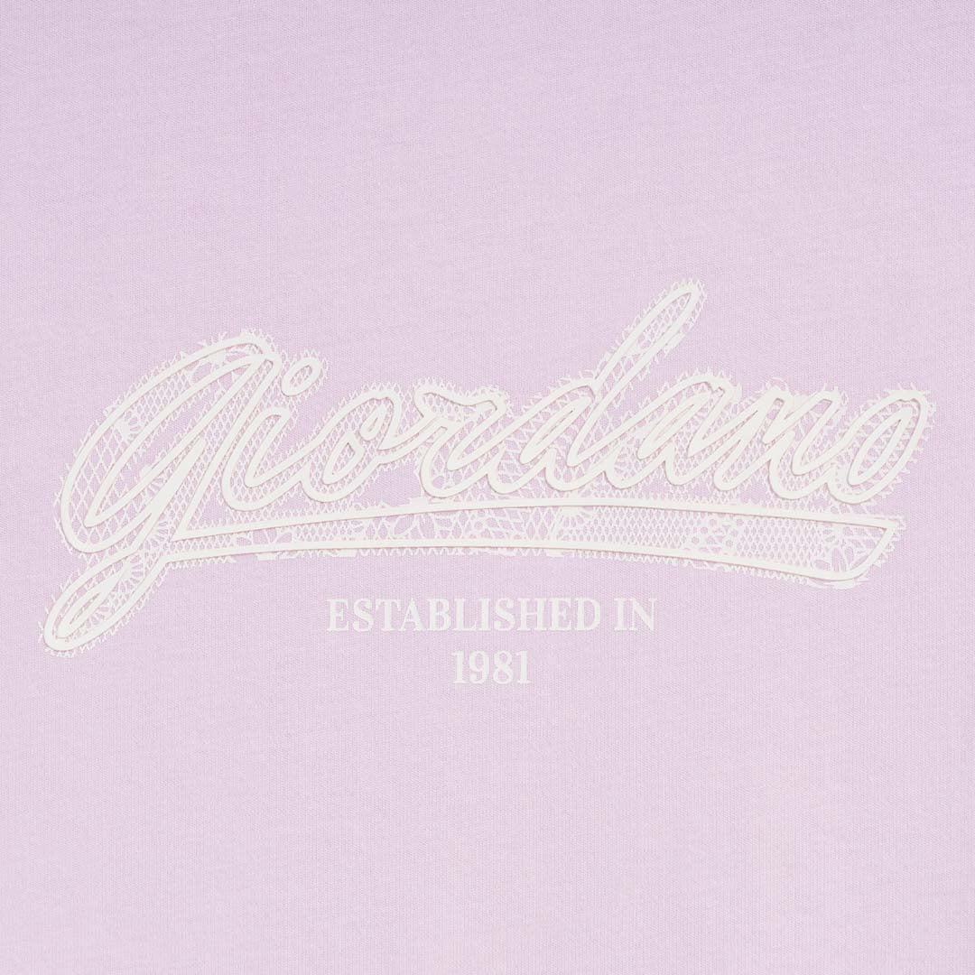 GIORDANO Women's Comfort Fit Printed Tee (05396204)