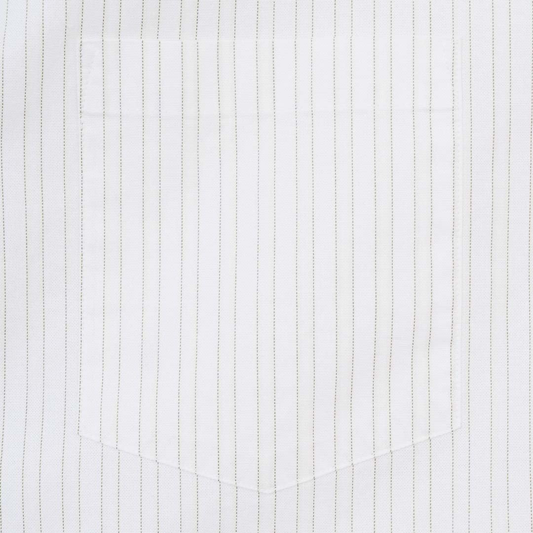 GIORDANO Women's Cotton Lycra Stretch Oxford Acute Collar Short Sleeves Crop Eco Soft Shirt (05346226)