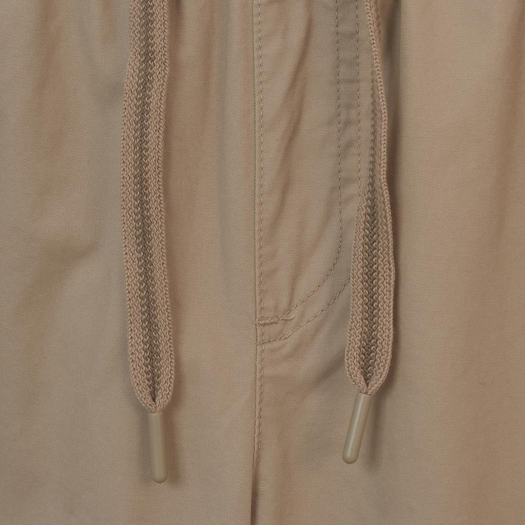 GIORDANO Men's Cotton Twill Mid Rise Regular Tapered Crop Pants (01126003)