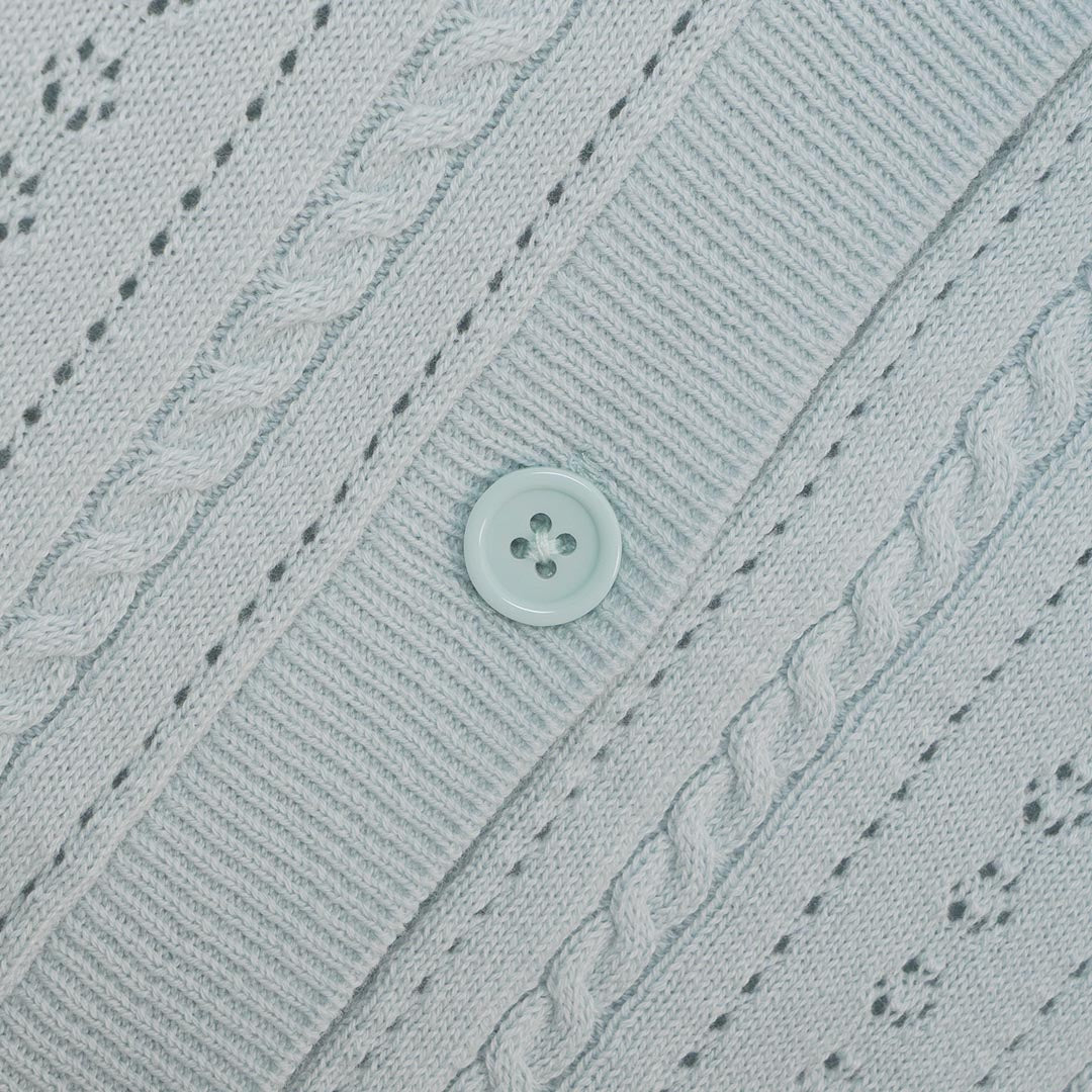 GIORDANO Women's Cotton Crew Neck Comfort Fit Button Front Cardigan (05356209)