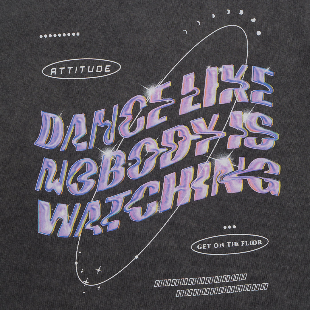 GIORDANO Women's Cotton Jersey Loose Fit Printed Tee (05395221)