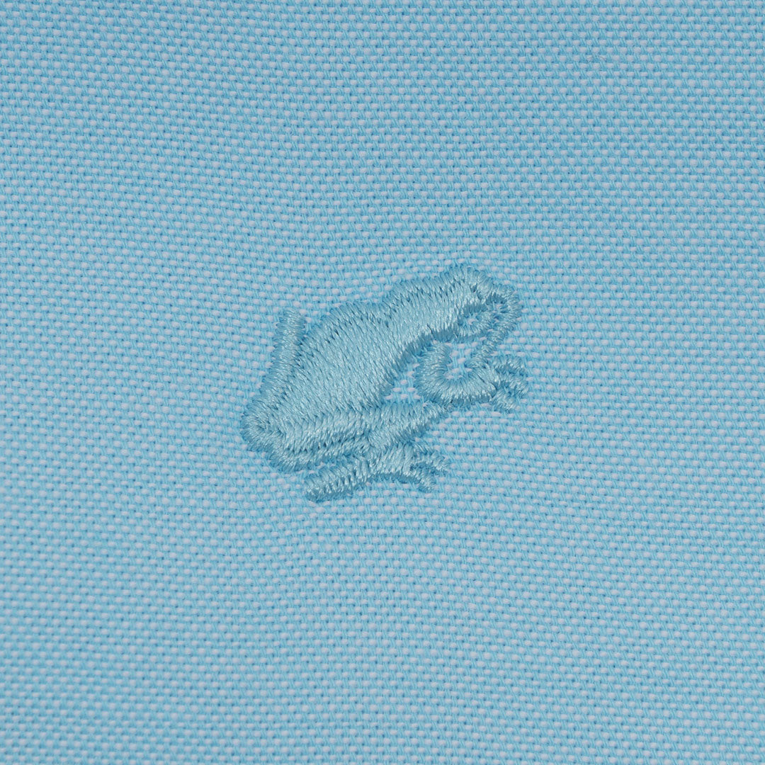 GIORDANO Men's Cotton Oxford Full Opening Short Sleeves Slim Fit Button Shirt (01046248)