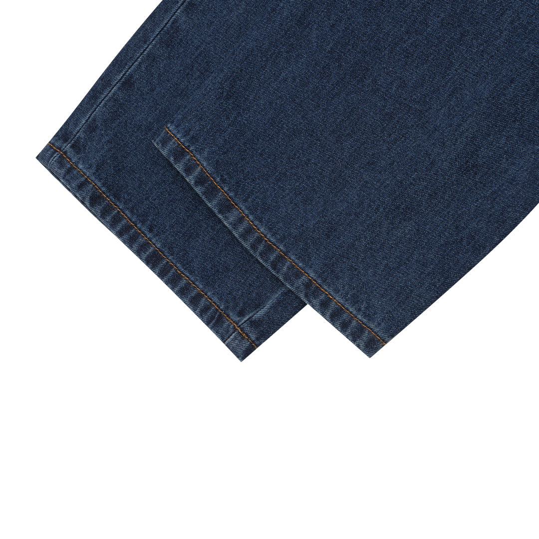 GIORDANO Men's Cotton Denim Mid Rise Relax Fit Cargo Pants (01115030)